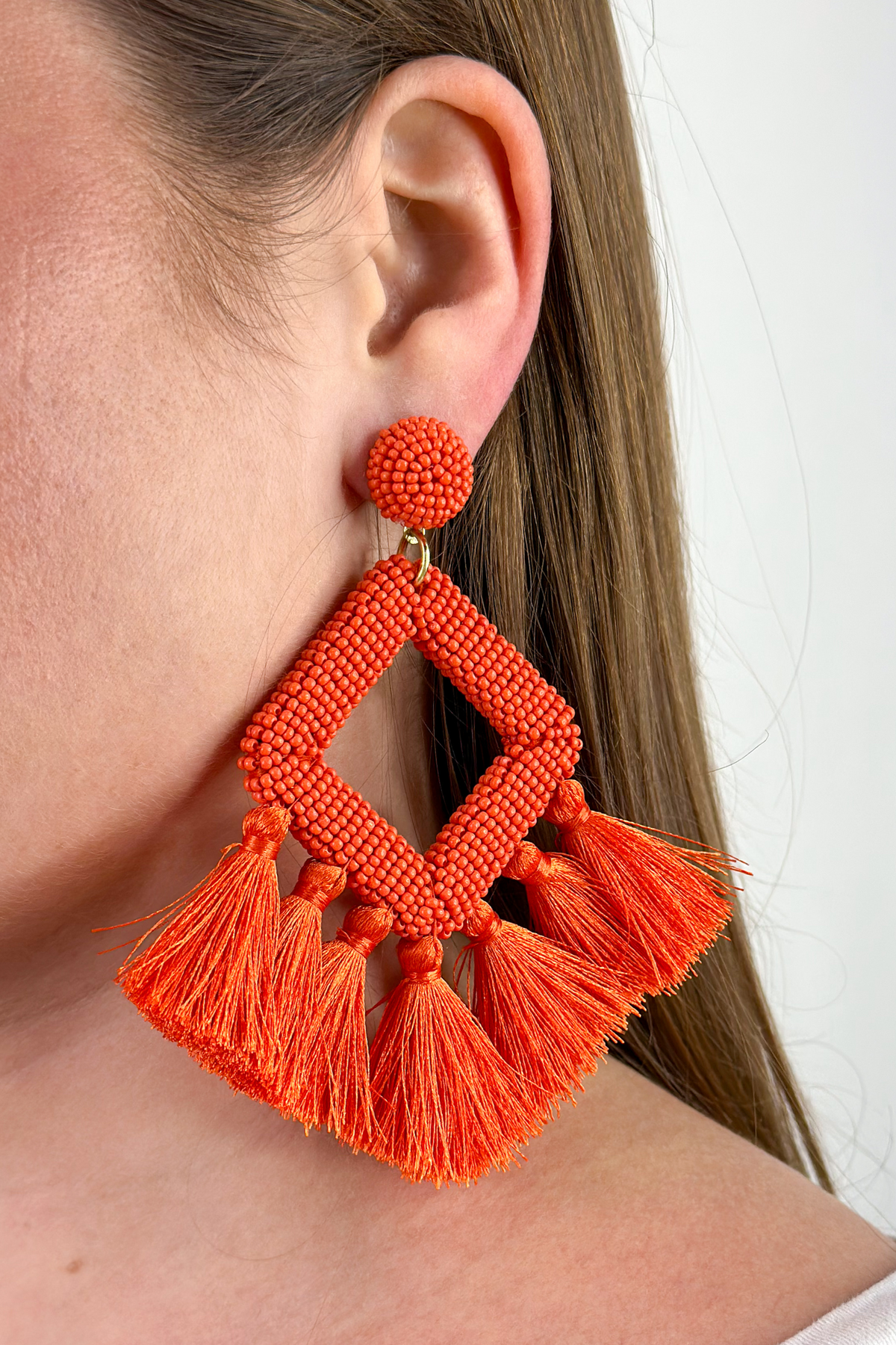 Ellie Fringe Drop Earrings