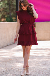 Game Day Ruffle Dress