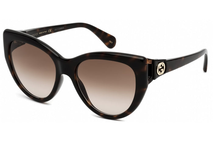 Gucci GG0877S sunglasses, Havana