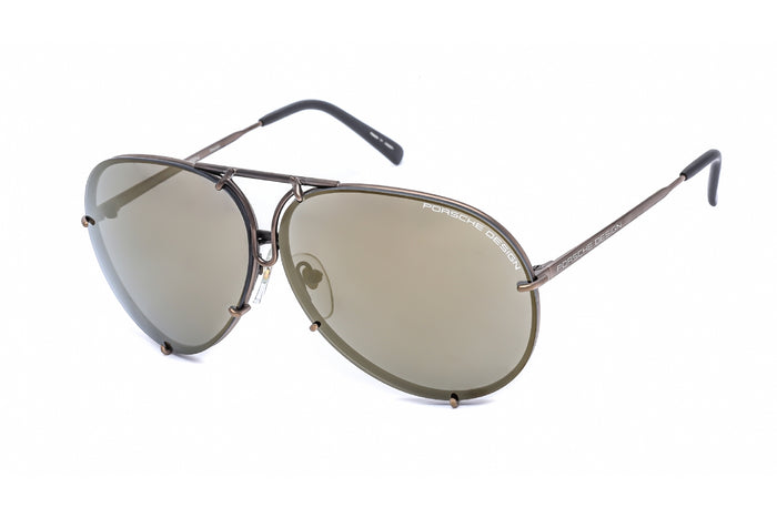 Porsche PO8478 sunglasses (Copper frame with 2 sets of lenses)